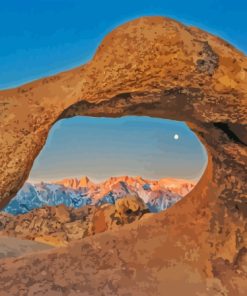 California Mt Whitney Mobius Arch Diamond Painting