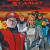 Captain Scarlet Poster Diamond Painting