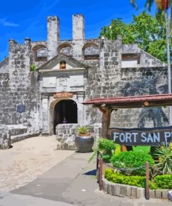 Cebu Fort San Pedro Diamond Painting