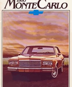 Chevy Monte Carlo Poster Diamond Painting