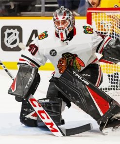 Chicago Blackhawks Goalie Diamond Painting