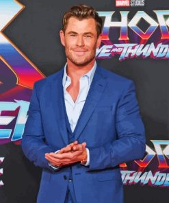 Chris Hemsworth Diamond Painting