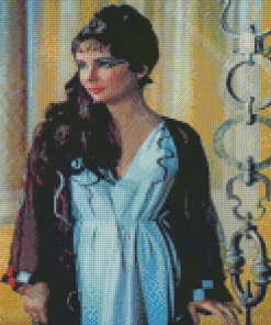 Cleopatra Elizabeth Taylor Actress Diamond Painting