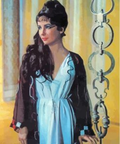 Cleopatra Elizabeth Taylor Actress Diamond Painting