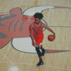 Coby White Chicago Bulls Team Diamond Painting