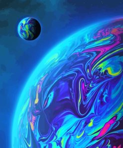 Colorful Planet Diamond Painting