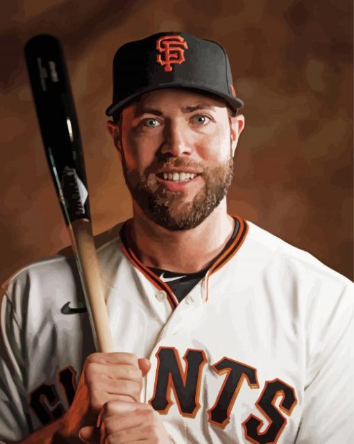 Darin Ruf Sf Giants Baseball Player Diamond Painting