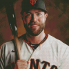 Darin Ruf Sf Giants Baseball Player Diamond Painting