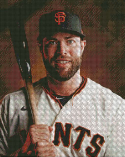 Darin Ruf Sf Giants Baseball Player Diamond Painting