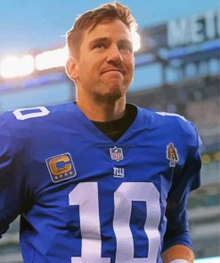 Eli Manning Diamond Painting