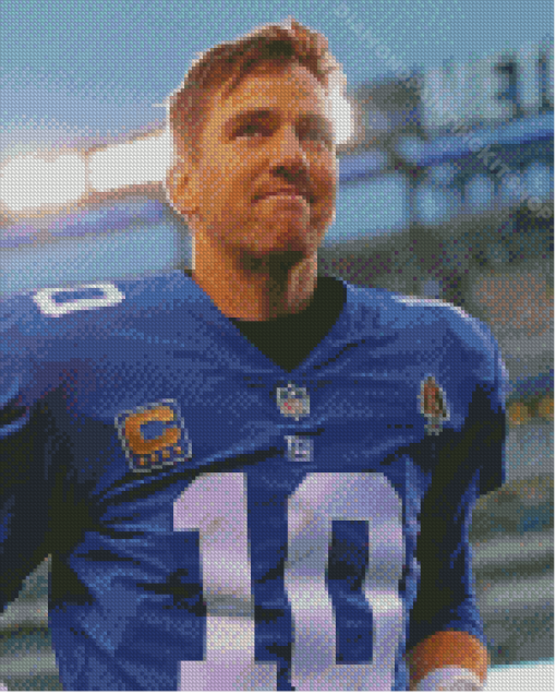 Eli Manning Diamond Painting