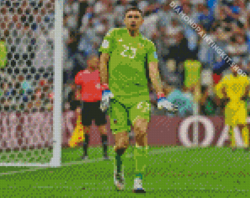 Emiliano Martinez Diamond Painting