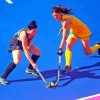 Field Hockey Girls Players Diamond Painting