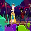 Fionna And Cake With Marshall Lee Singing Diamond Painting