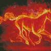 Fire Horse Diamond Painting