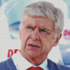 Football Manager Arsene Wenger Diamond Painting