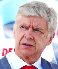 Football Manager Arsene Wenger Diamond Painting