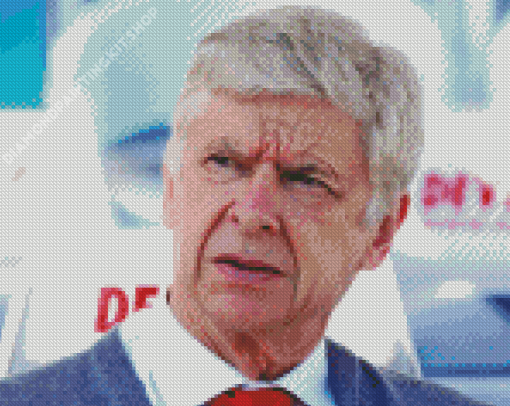 Football Manager Arsene Wenger Diamond Painting