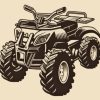 Four Wheeler Art Diamond Painting