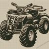 Four Wheeler Art Diamond Painting