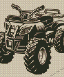 Four Wheeler Art Diamond Painting