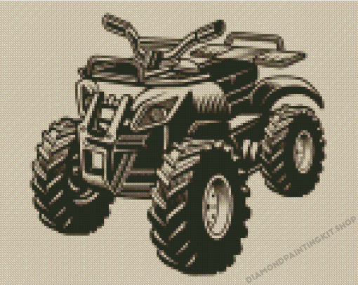 Four Wheeler Art Diamond Painting