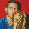 French Football Player Lucas Hernandez Diamond Painting