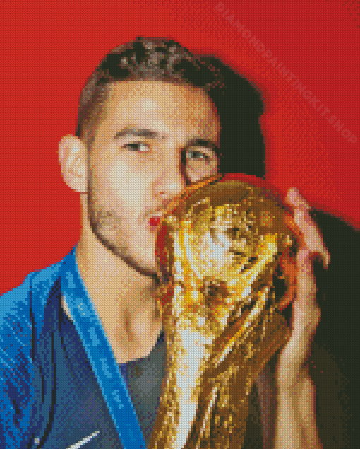 French Football Player Lucas Hernandez Diamond Painting