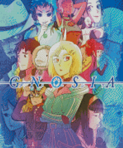 Gnosia Anime Poster Diamond Painting