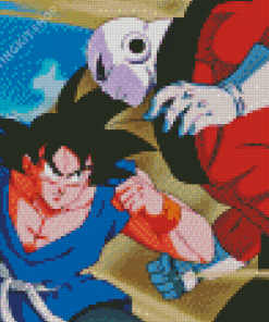 Goku Vs Jitendra Diamond Painting