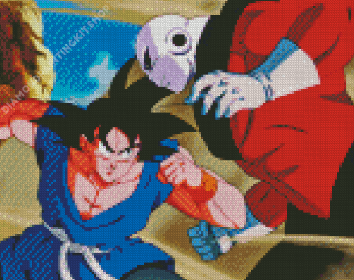 Goku Vs Jitendra Diamond Painting