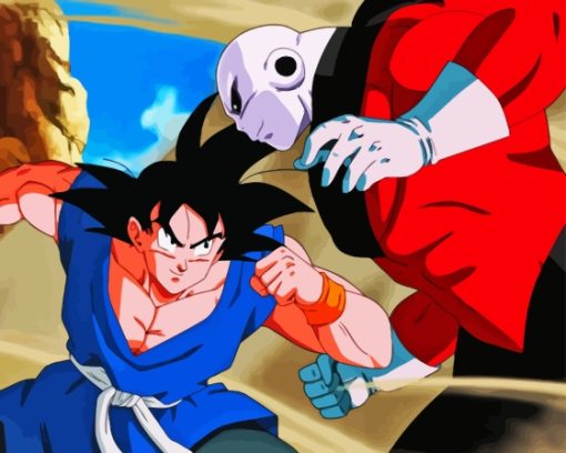 Goku Vs Jitendra Diamond Painting