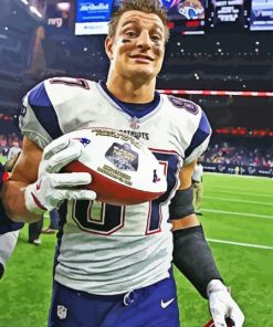 Gronk Rob Gronkowski American Football Player Diamond Painting