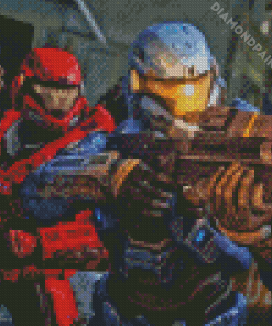 Halo Reach Characters Diamond Painting