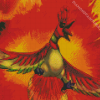 Ho Oh Pokemon Poster Diamond Painting