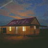 Home In Outback Australia At Night Diamond Painting