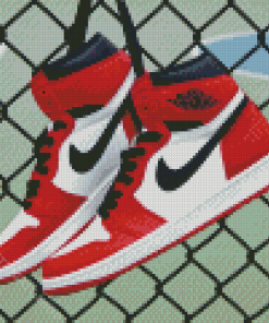 Jordan 1 Nike Sneakers Diamond Painting