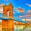 John A Roebling Bridge Art Diamond Painting