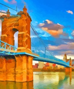 John A Roebling Bridge Art Diamond Painting