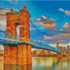 John A Roebling Bridge Art Diamond Painting