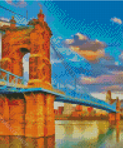 John A Roebling Bridge Art Diamond Painting