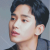 Kim Soo Hyun Actor Diamond Painting