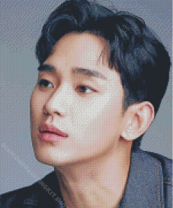 Kim Soo Hyun Actor Diamond Painting