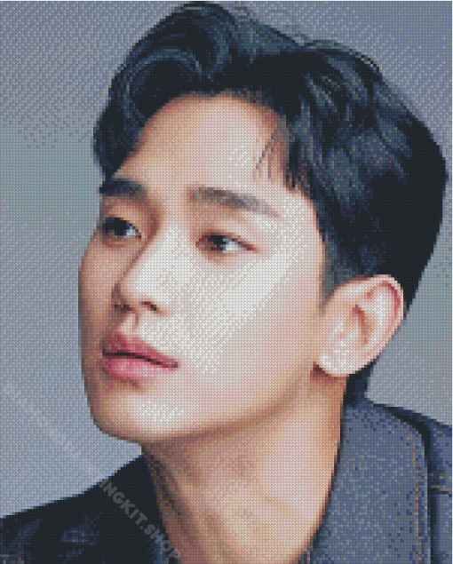 Kim Soo Hyun Actor Diamond Painting