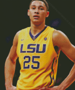 LSU Ben Simmons Player Diamond Painting