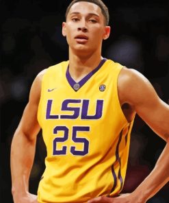 LSU Ben Simmons Player Diamond Painting