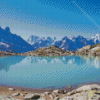 Lac Blanc Chamonix Diamond Painting