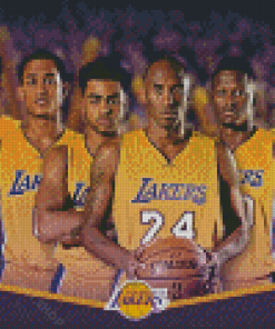 Lakers Players Legends Diamond Painting