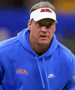 Lane Kiffin Ole Miss Rebels Team Coach Diamond Painting