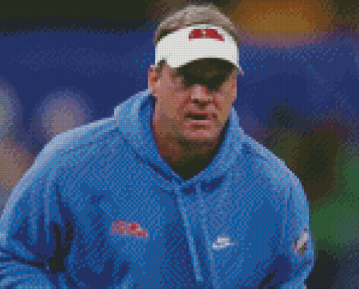 Lane Kiffin Ole Miss Rebels Team Coach Diamond Painting